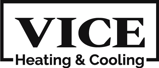 vice heating and cooling black logo